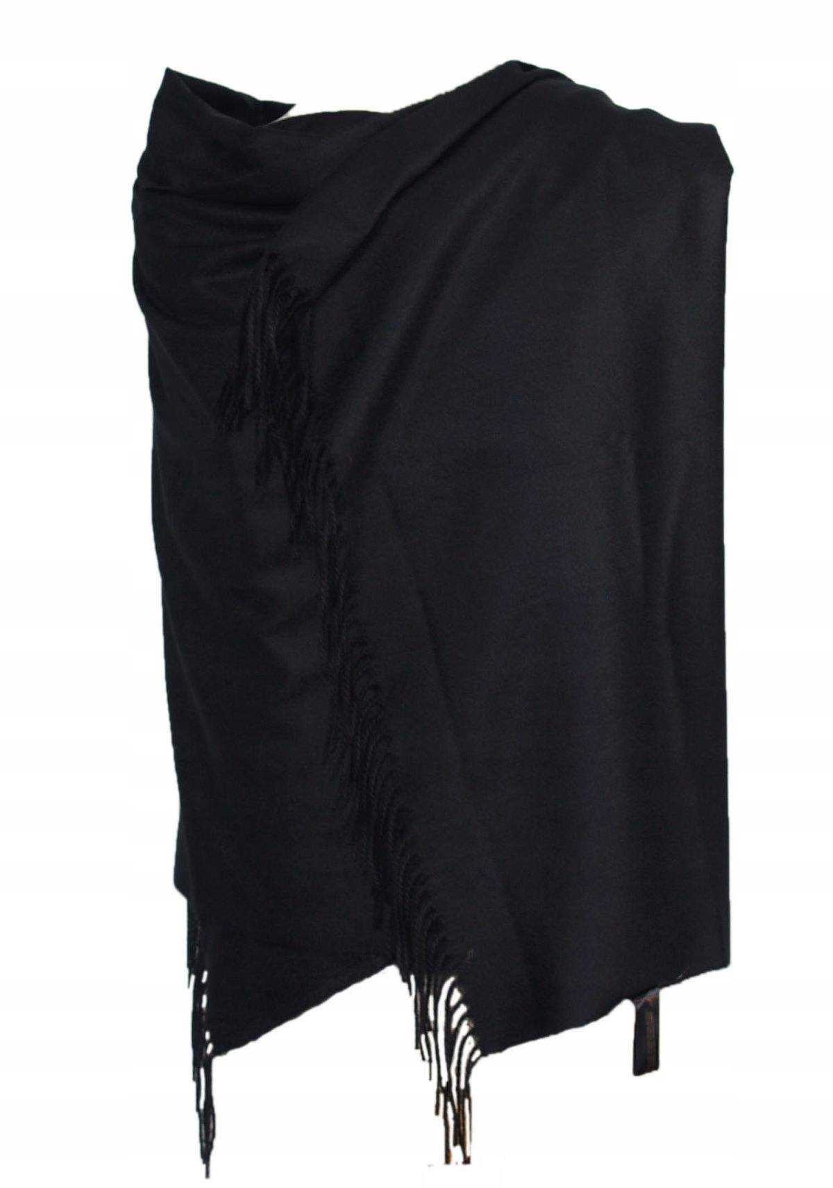 

Wittchen duży ciepły szal 92-7D-X90 czarny kir.