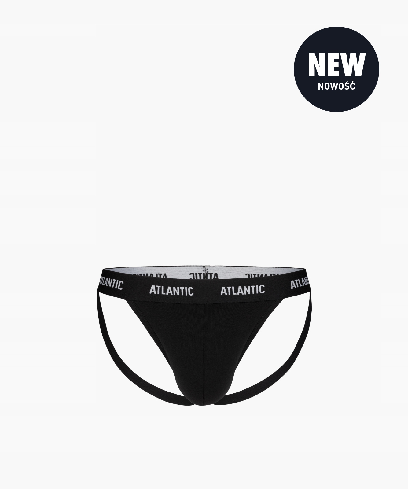 

Majtki slipy męskie Jockstrap Atlantic bawełna L