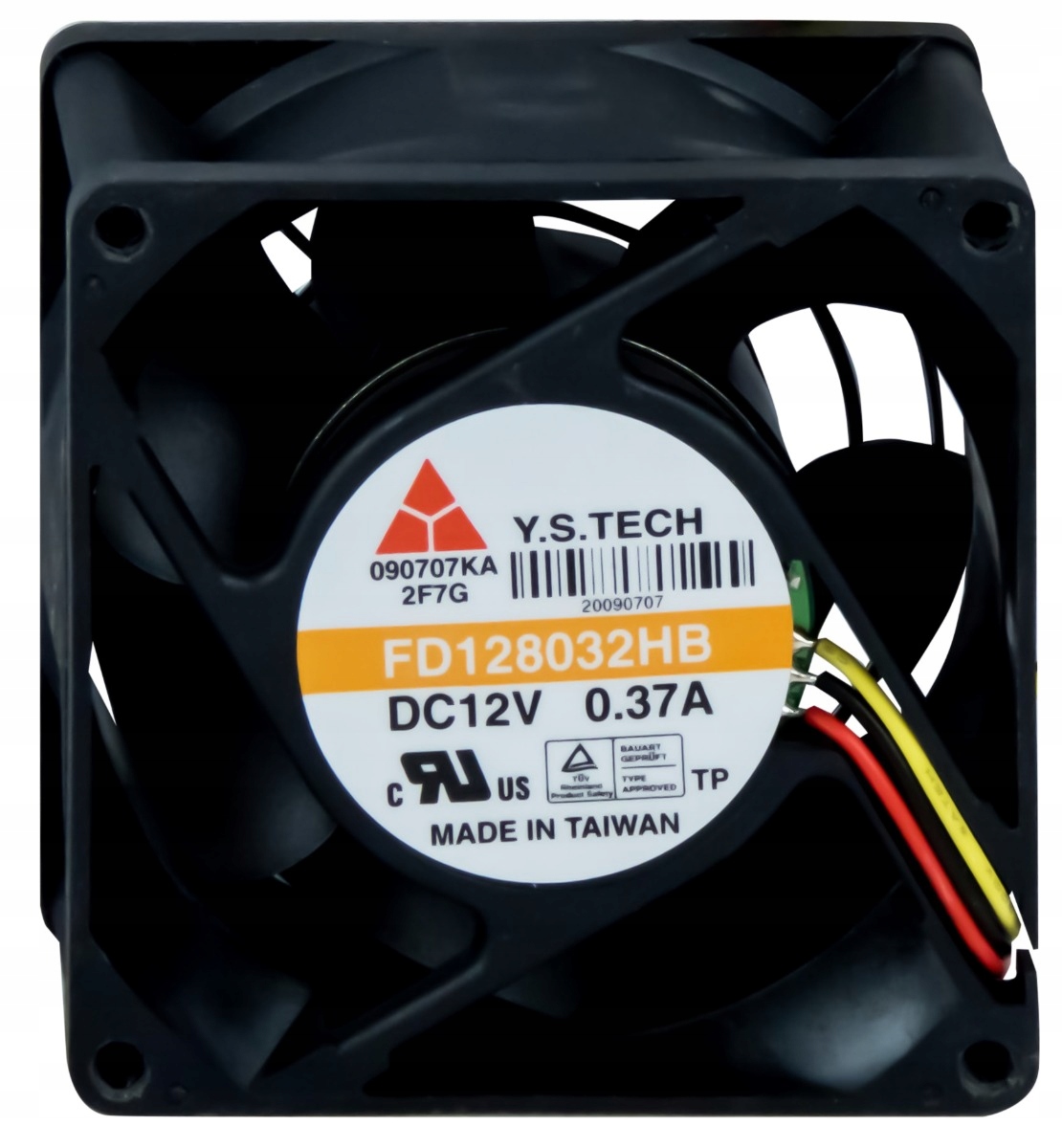 Y.s.tech FD128032HB 80 mm 3-PIN DC12V 0.37A