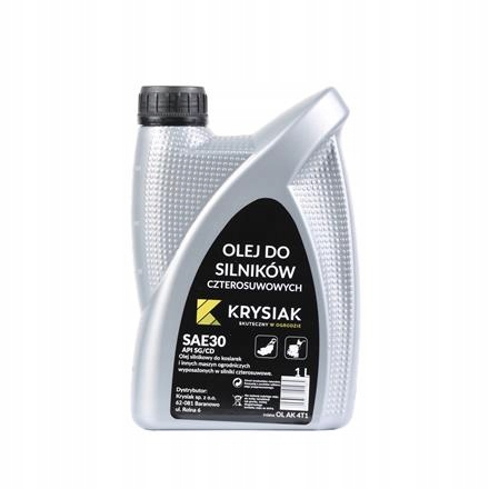 Olej do silników 4 suwowych SAE30 1l AK 4T1