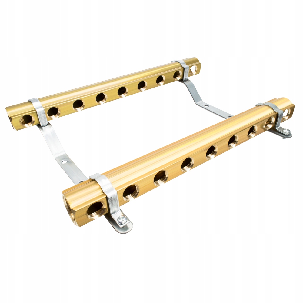 Kolektor radiátorového vytápění, silný, 9 nosníků