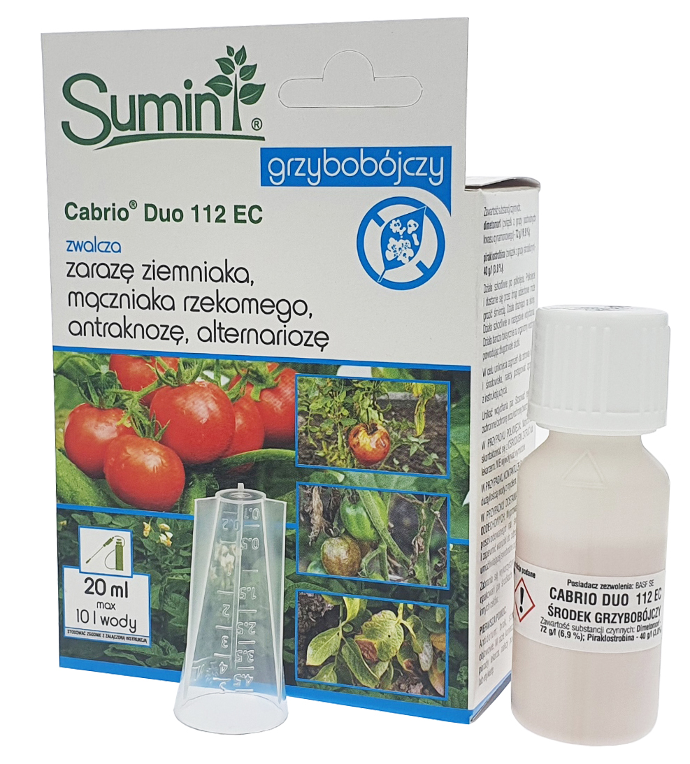 

Sumin Cabrio Duo 112 Ec zaraza ziemniaka 20 ml