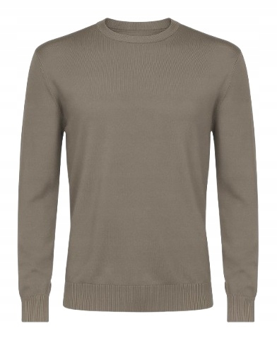 Pánský svetr z kašmíru a merino vlny merino kašmírový L umbra 156