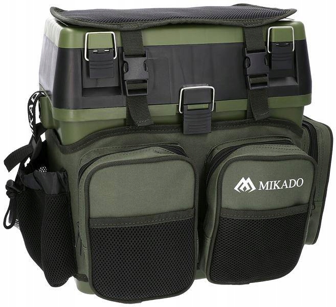 Plecak, Pokrowiec Do Skrzynki Wędkarskiej UABM-317 Zielony Mikado