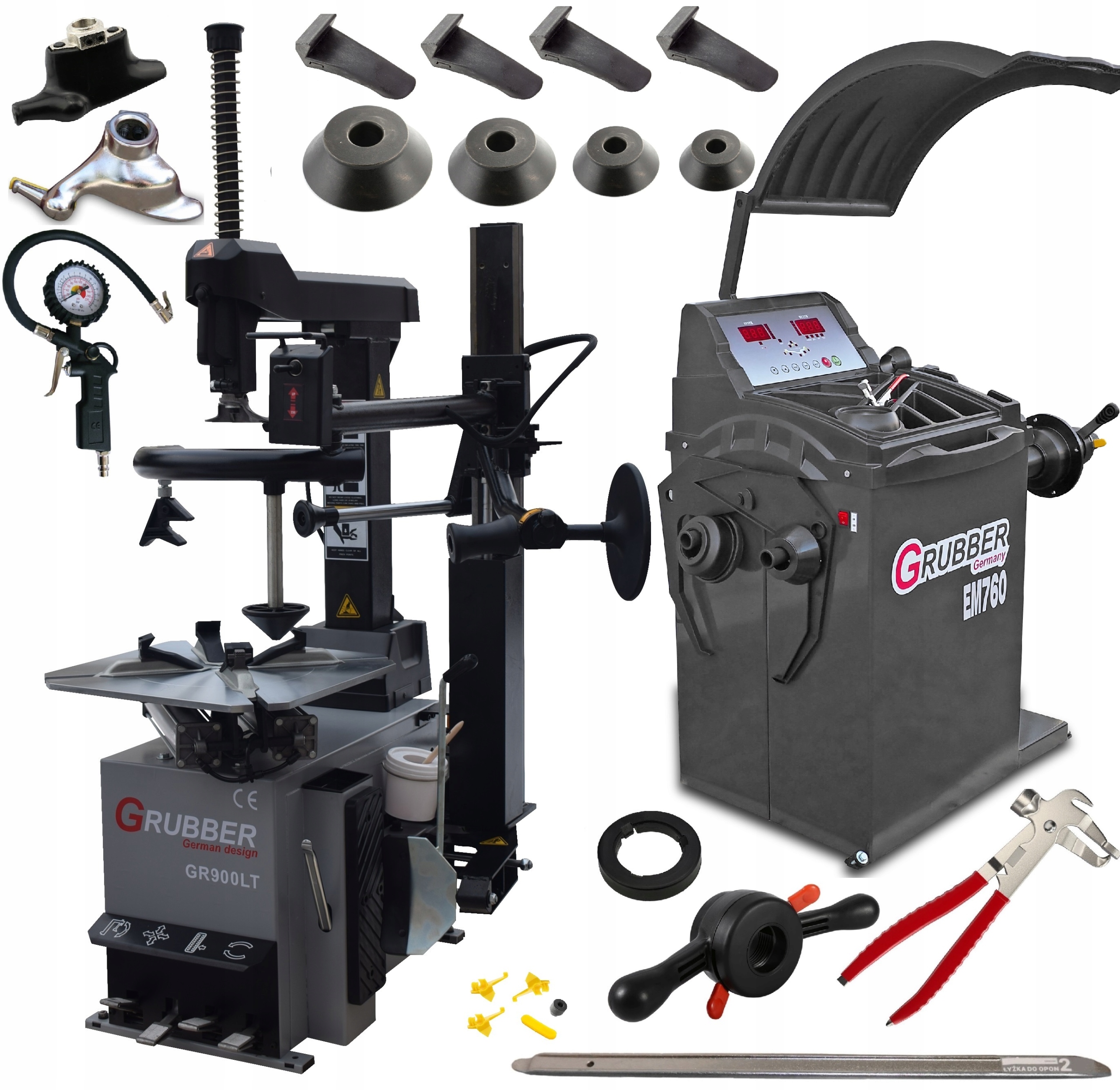 Montazownica RUBFLAT wywazarka LASER Grubber