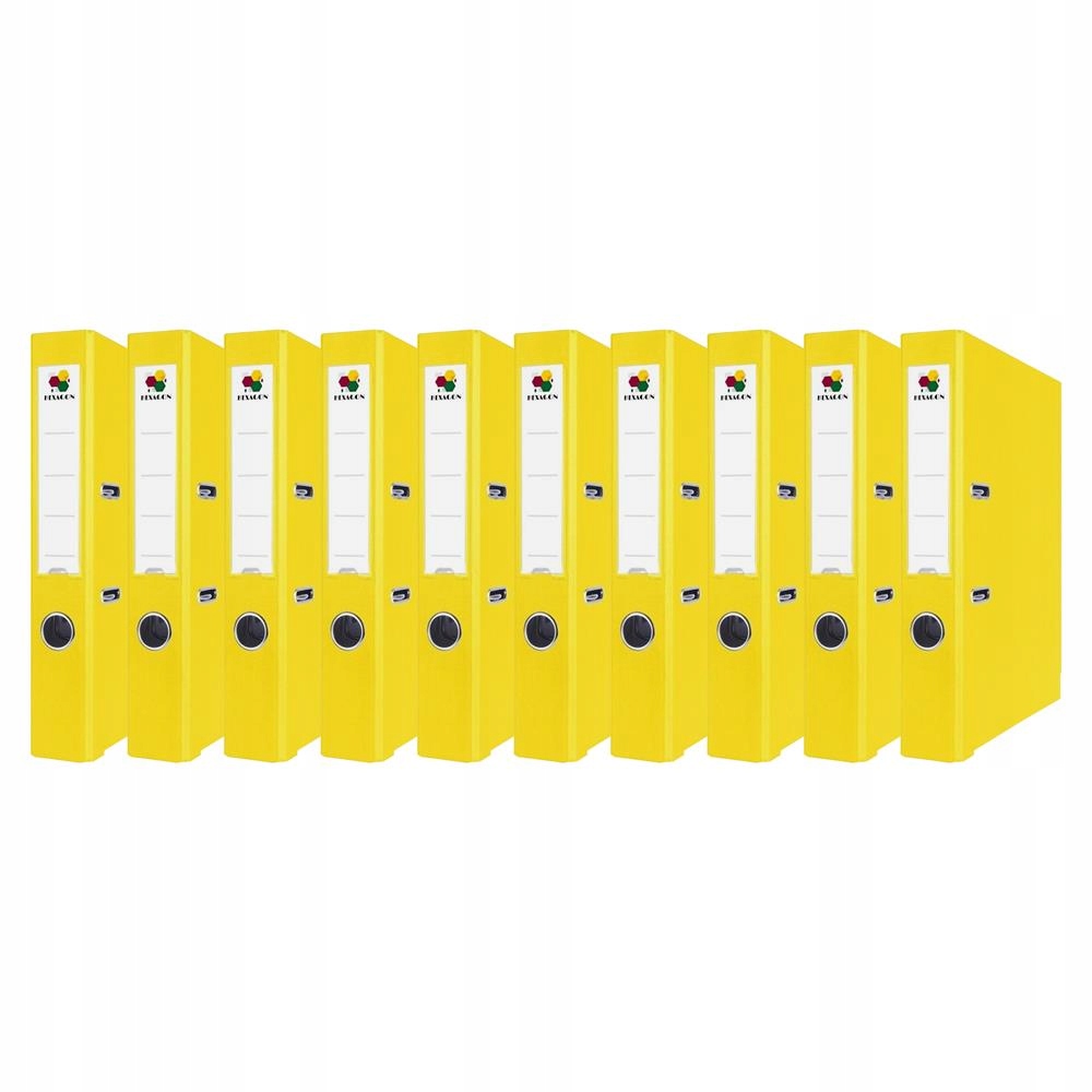 

Segregator dźwigniowy A4 75 MM 10 sztuk żółte