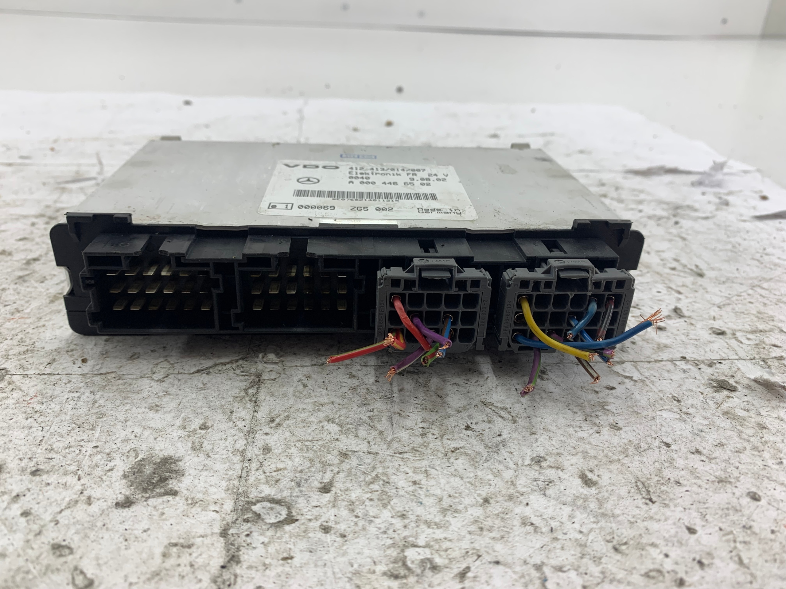 MERCEDES ATEGO control unit module VDO FR ELEKTRONIK A0004466502