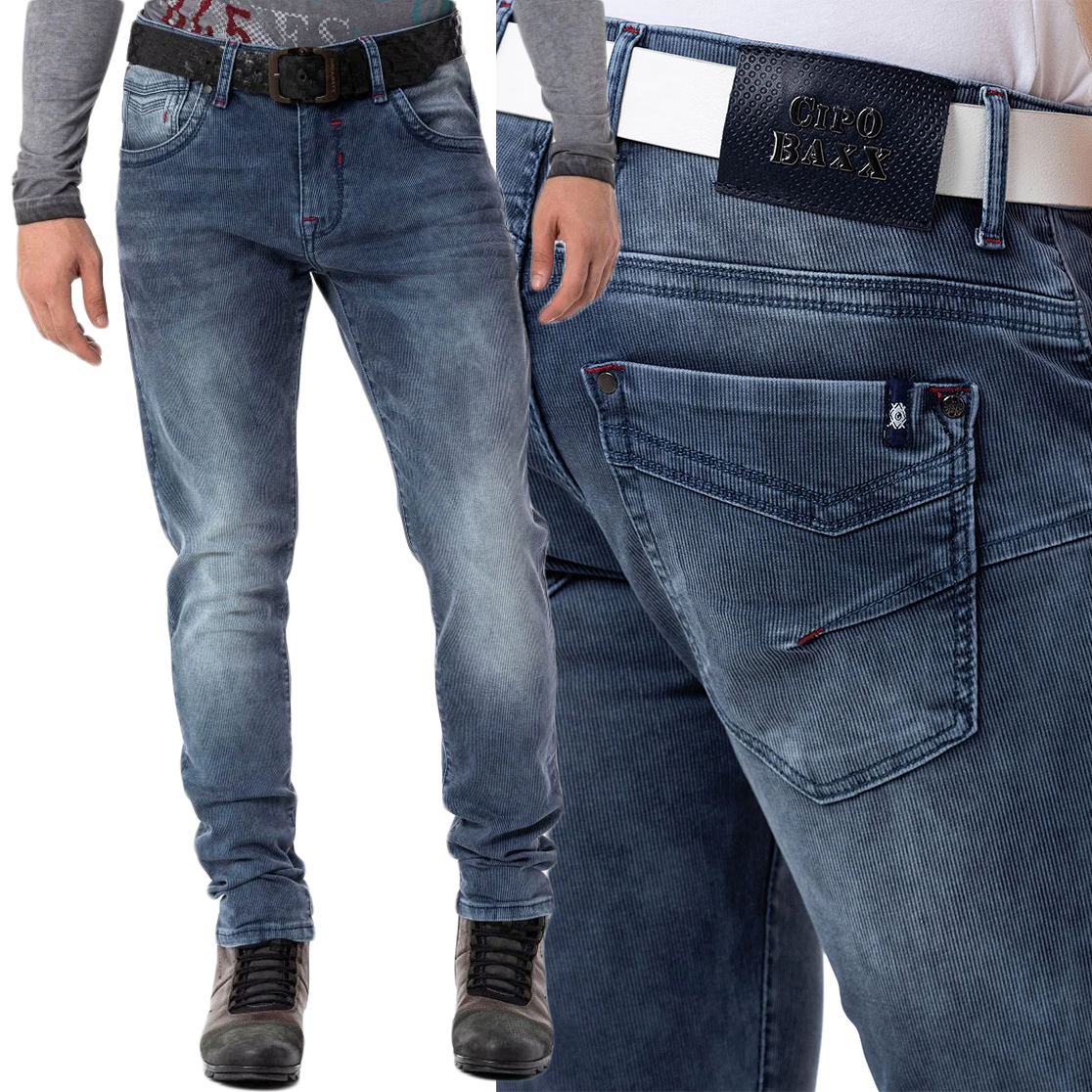 Kalhoty Džíny Klasické Přetíratelné Elastický Materiál Elegance