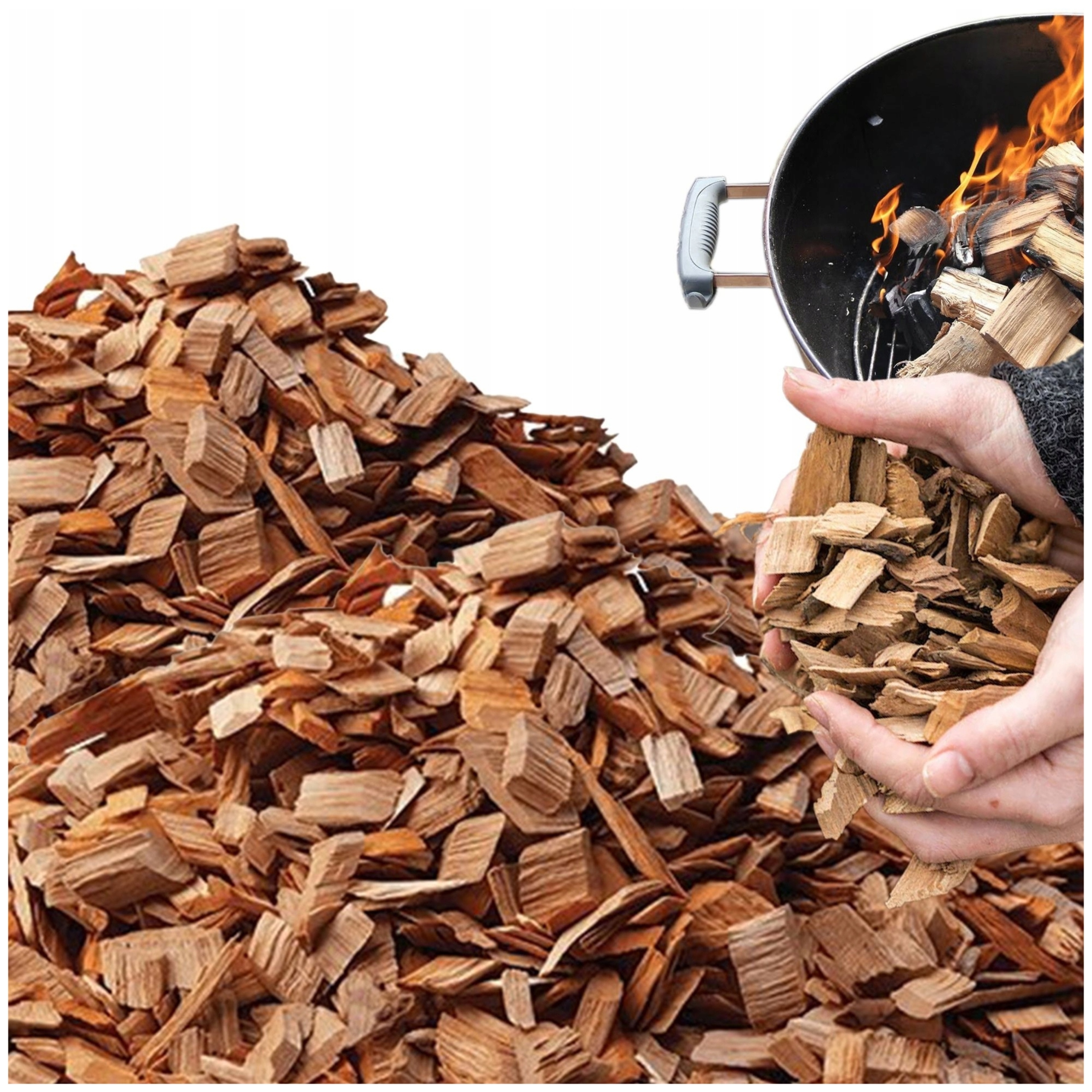 Ovocné Udírenské Štěpky Na Uzení Třešeň KL10 Sáček 15 Kg Dřevo Eko