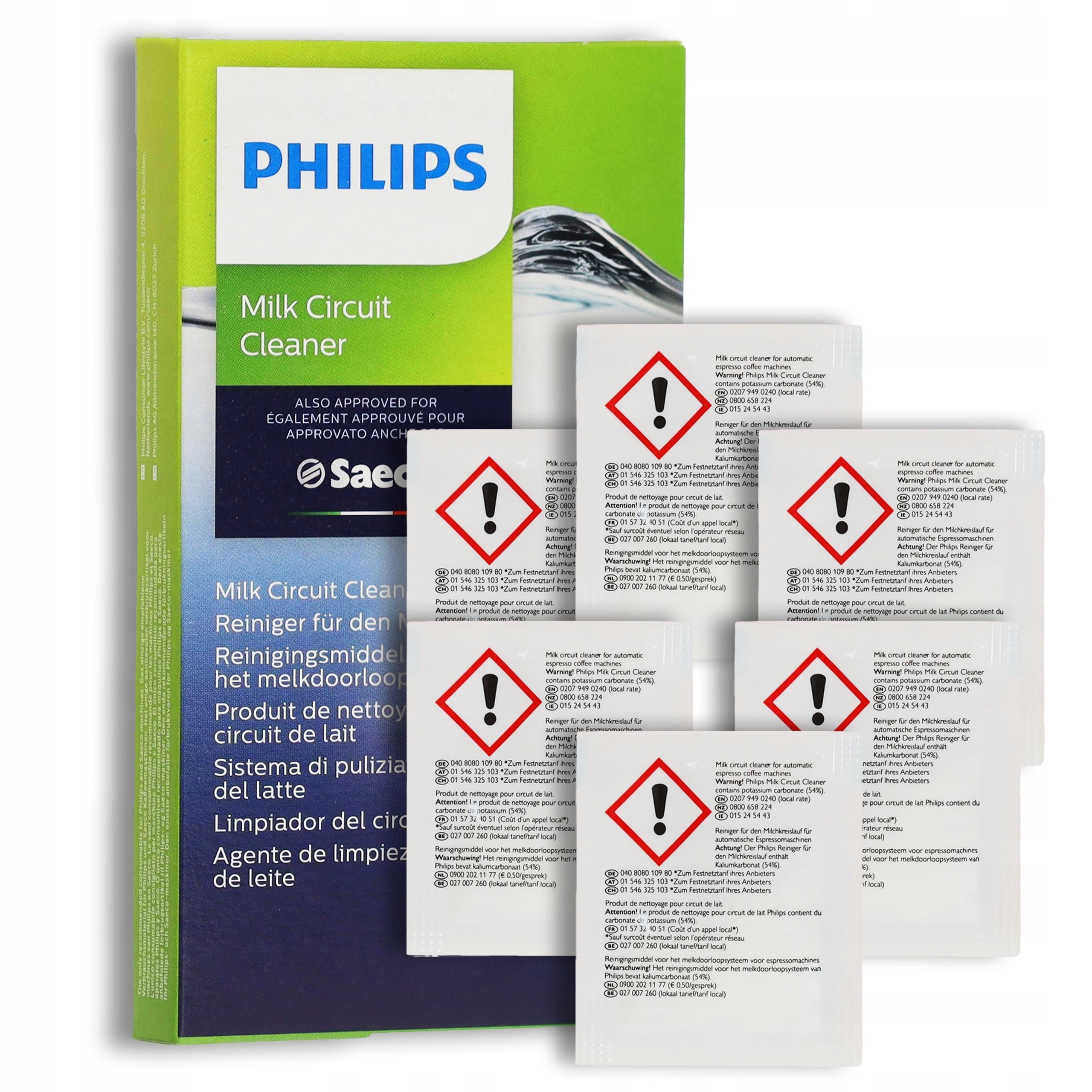 

Philips Środek do czyszczenia obiegu mleka Saeco