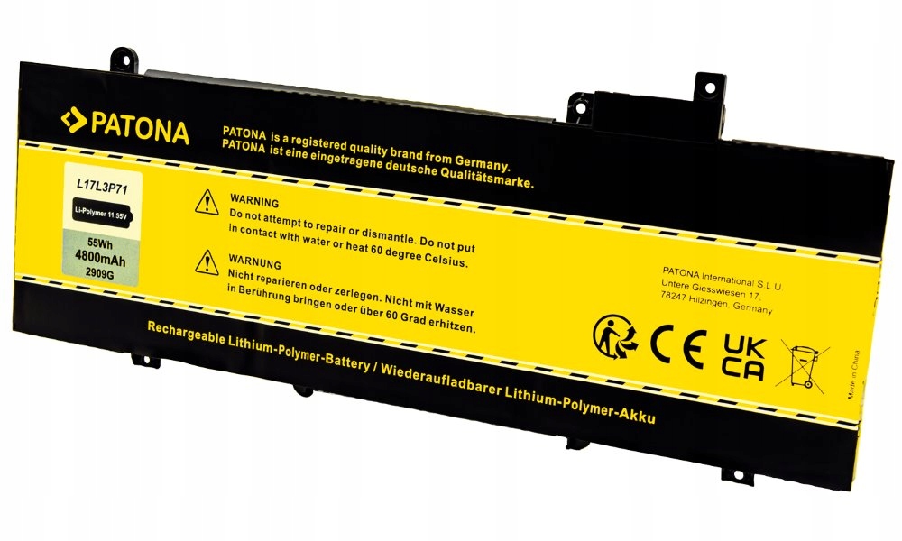 Patona baterie pro ntb Lenovo Thinkpad T480S 4800mAh Li-Pol 11,55V