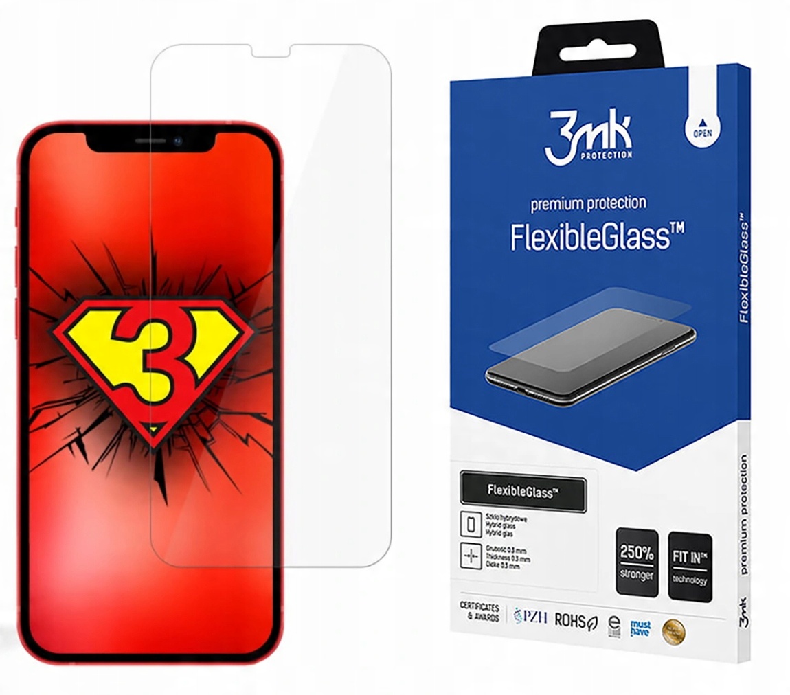 

Szkło Folia do iPhone 12 Mini 3MK Flexible Glass
