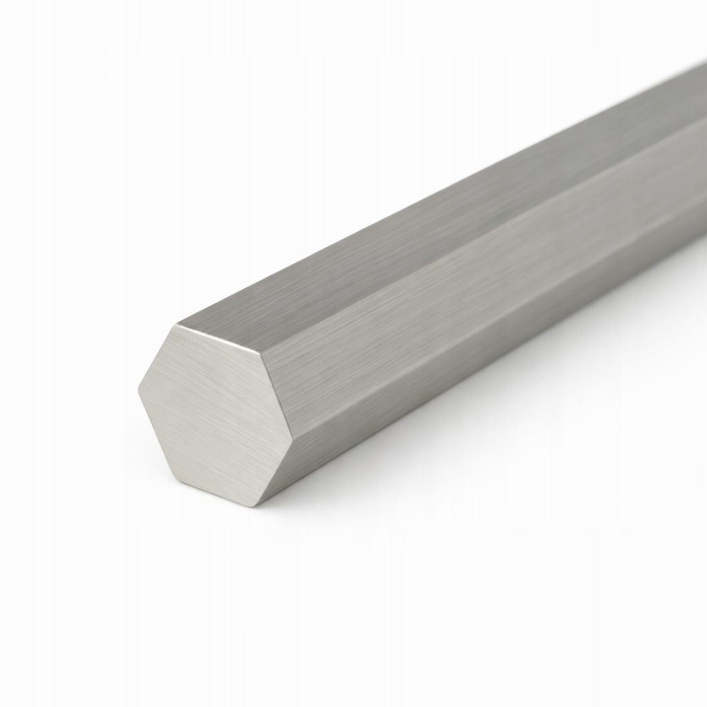 Pręt nierdzewny sześciokątny 22 Aisi 304 50cm 0,50 m Inox, Cięcie na wymiar
