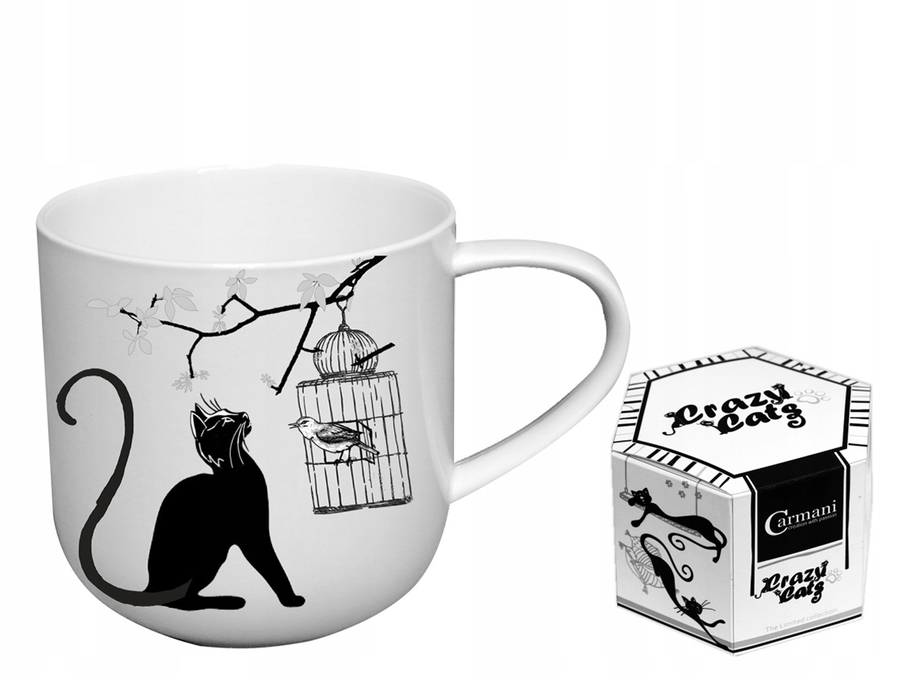 

Kubek Crazy Cats 500ml. Carmani