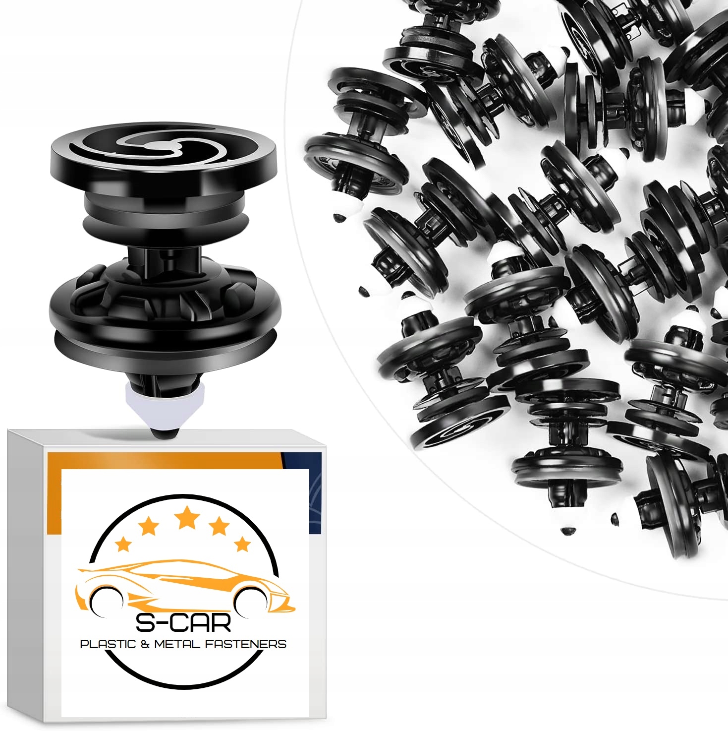 10x ВТУЛКА ОБШЫВКИ ДВЕРИ AUDI SEAT КОД VWl6868243
