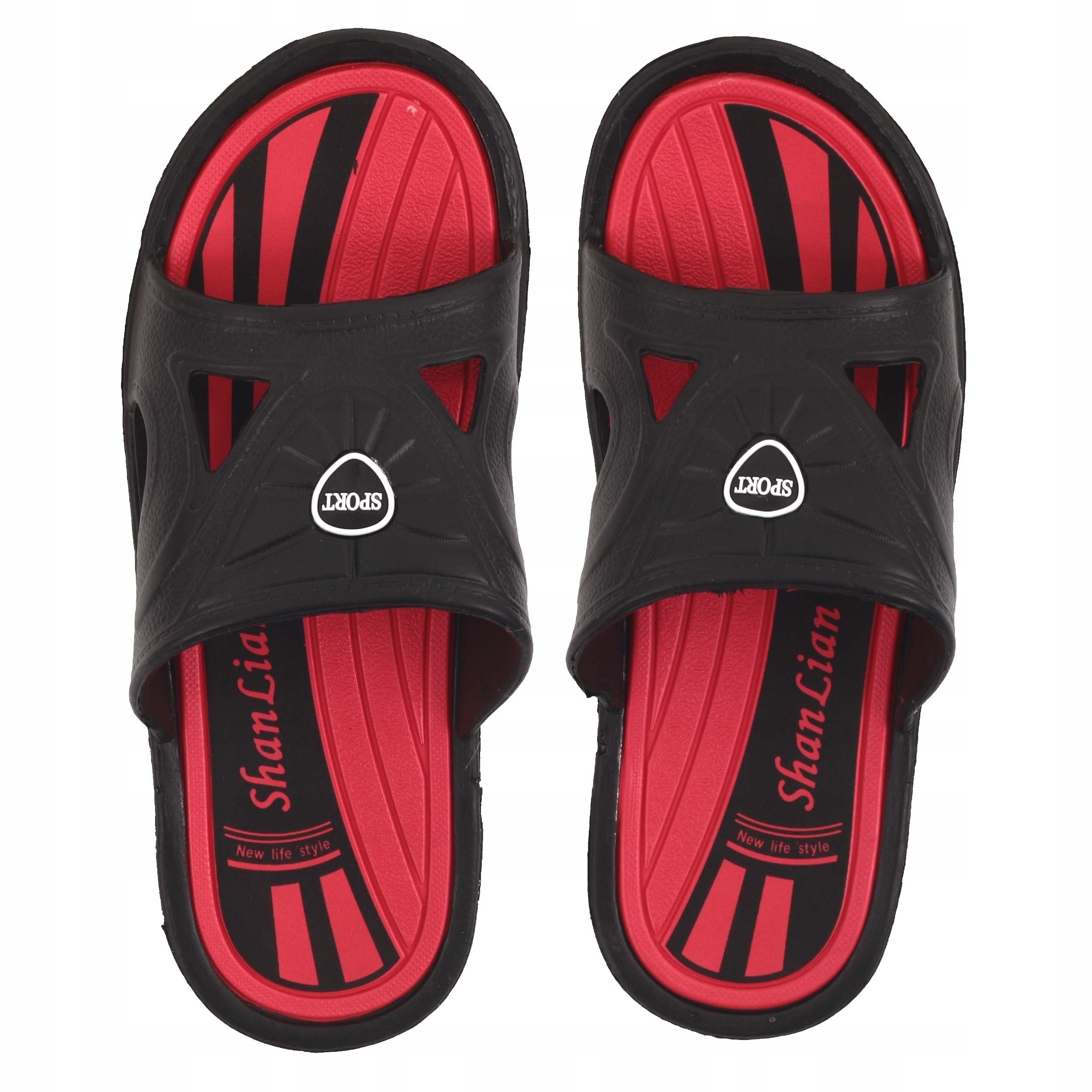 KLAPKI MĘSKIE BASENOWE LEKKIE SPORTOWE PIANKA MIĘKKIE Rozmiar 45