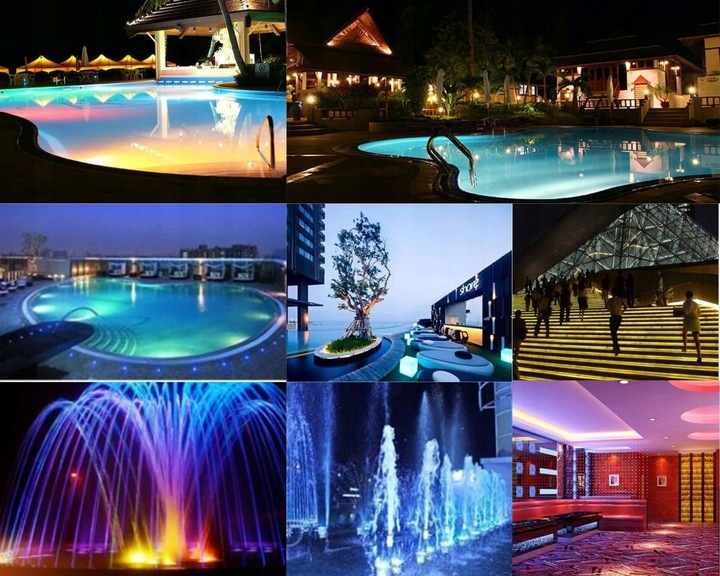 ZESTAW taśma LED wodoszczelna RGBW IP68 pilot 5m Barwa światła wielokolorowy