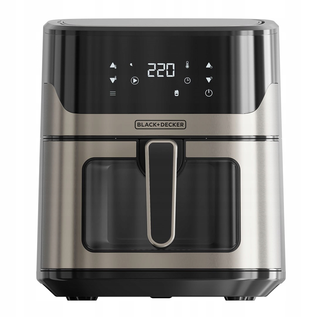 Beztuková fritéza Black+Decker BXAF6500E Air Fryer výkonná 1600 W