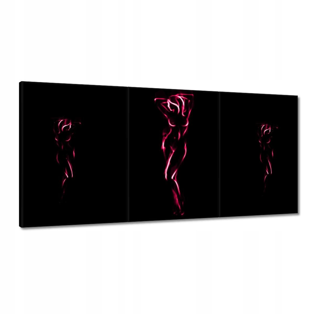 Obrazy 180x90 Horúca dievčina ružová