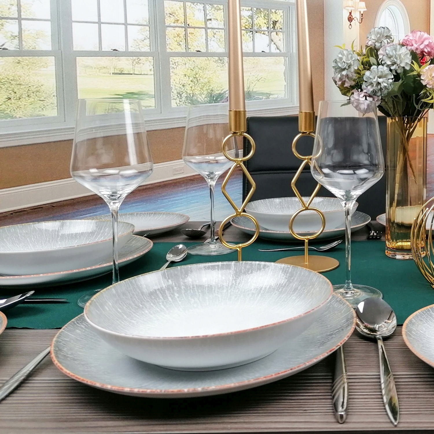 LUBIANA BOSS KERAJET SERWIS OBIADOWY 18 EL 9000 Linia Kerajet