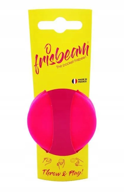 Frisbeam kieszonkowe frisbee 27g różowe