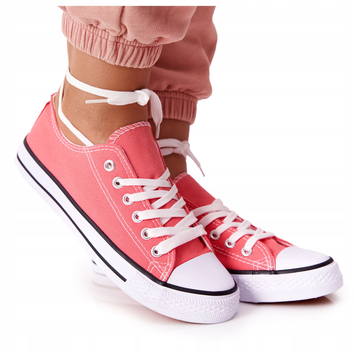 

Czerwone Tkanina Buty Kobiety Trampki PS1 r.40