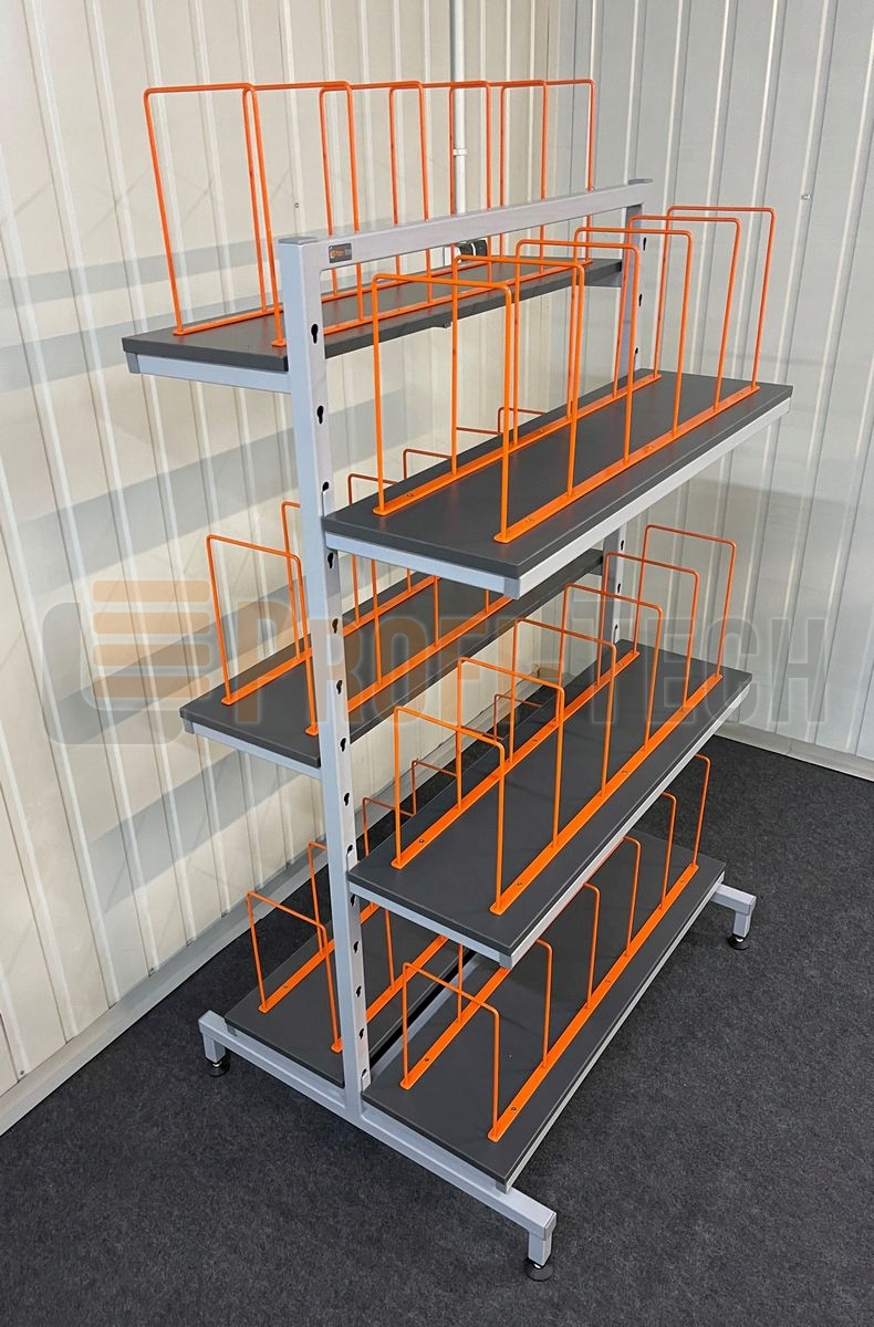 Regał stojak organizer segregator kartony pudełka Marka bez marki