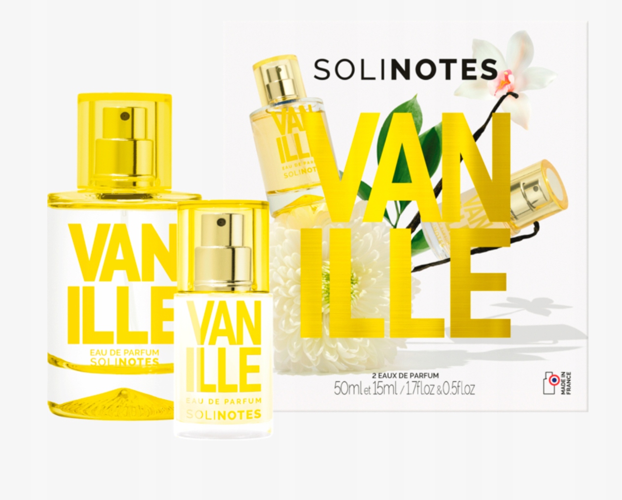 Zestaw Perfum Solinotes Vanille 50ML+15ML Edp Dla Kobiet