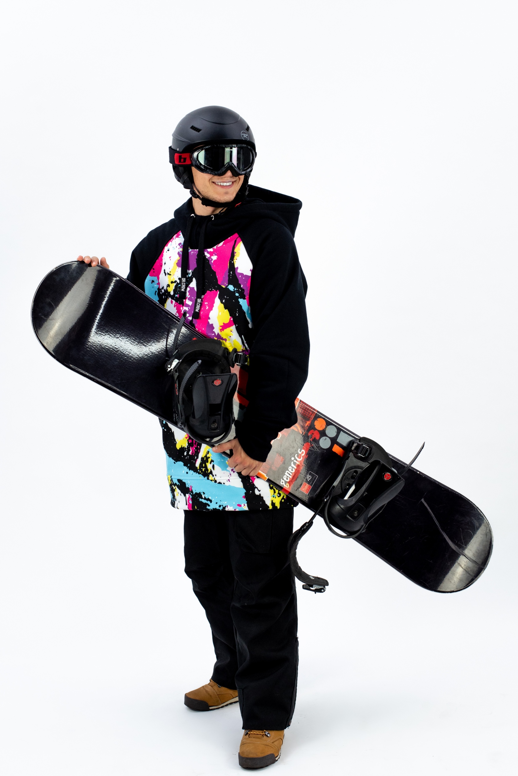 Męska Bluza Snowboardowa Psychodelic Graffiti M
