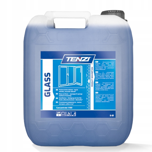 Tenzi Glass 10l mycie szyb, luster koncentrat