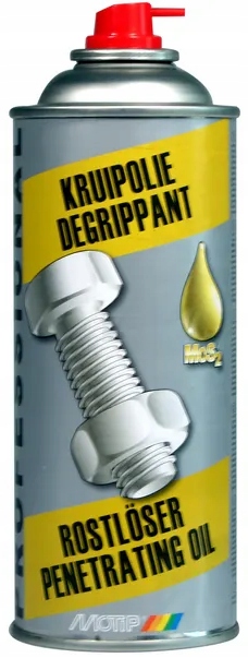 Presto Motip Olej Penetrujący Smar Na Zardzewiałe Śruby Odrdzewiacz 400ML