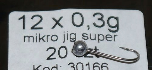 

Główka Jigowa Bushido size 12 0,3G
