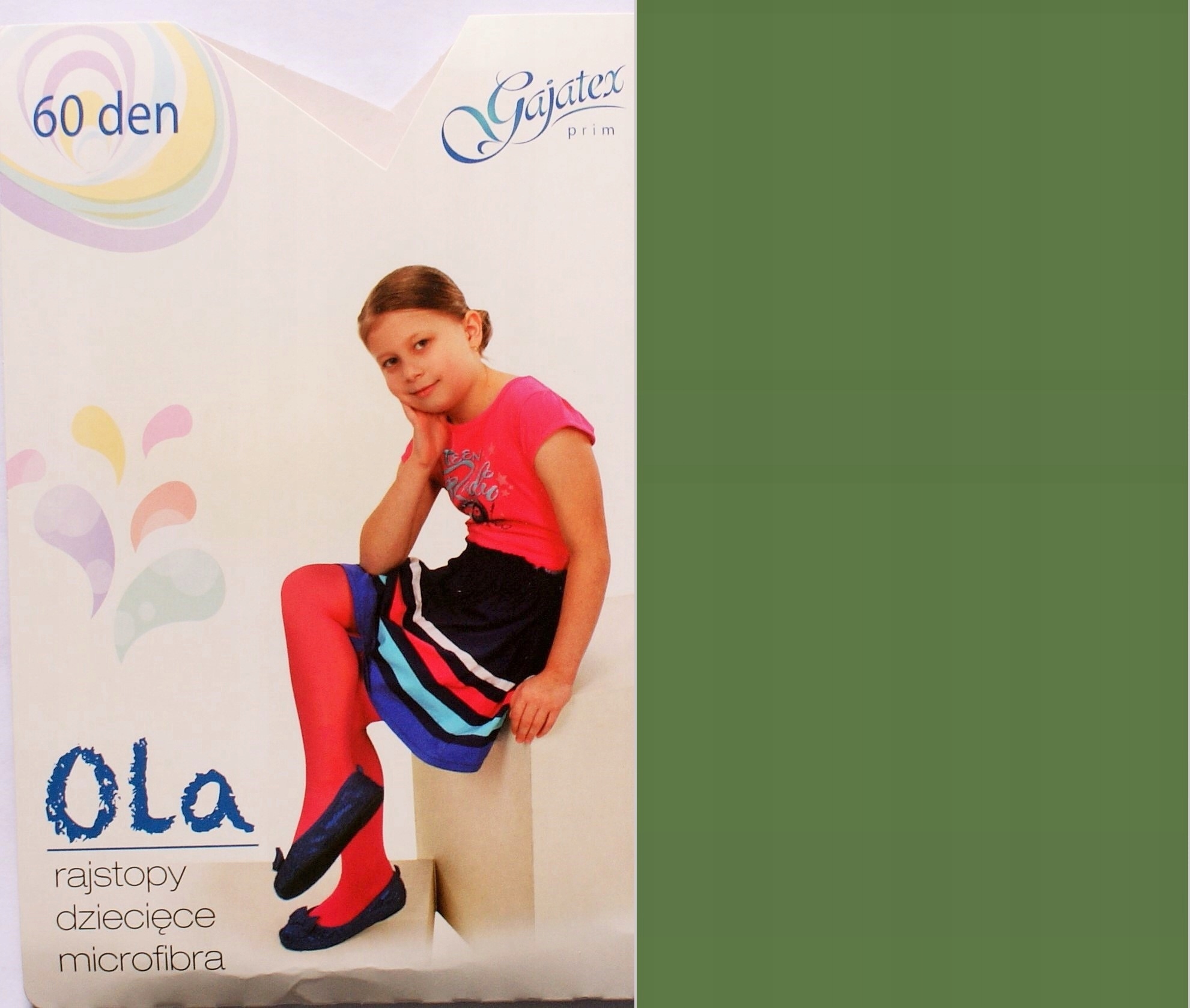 

Rajstopy microfibra 60 dziecięce 152 Khaki