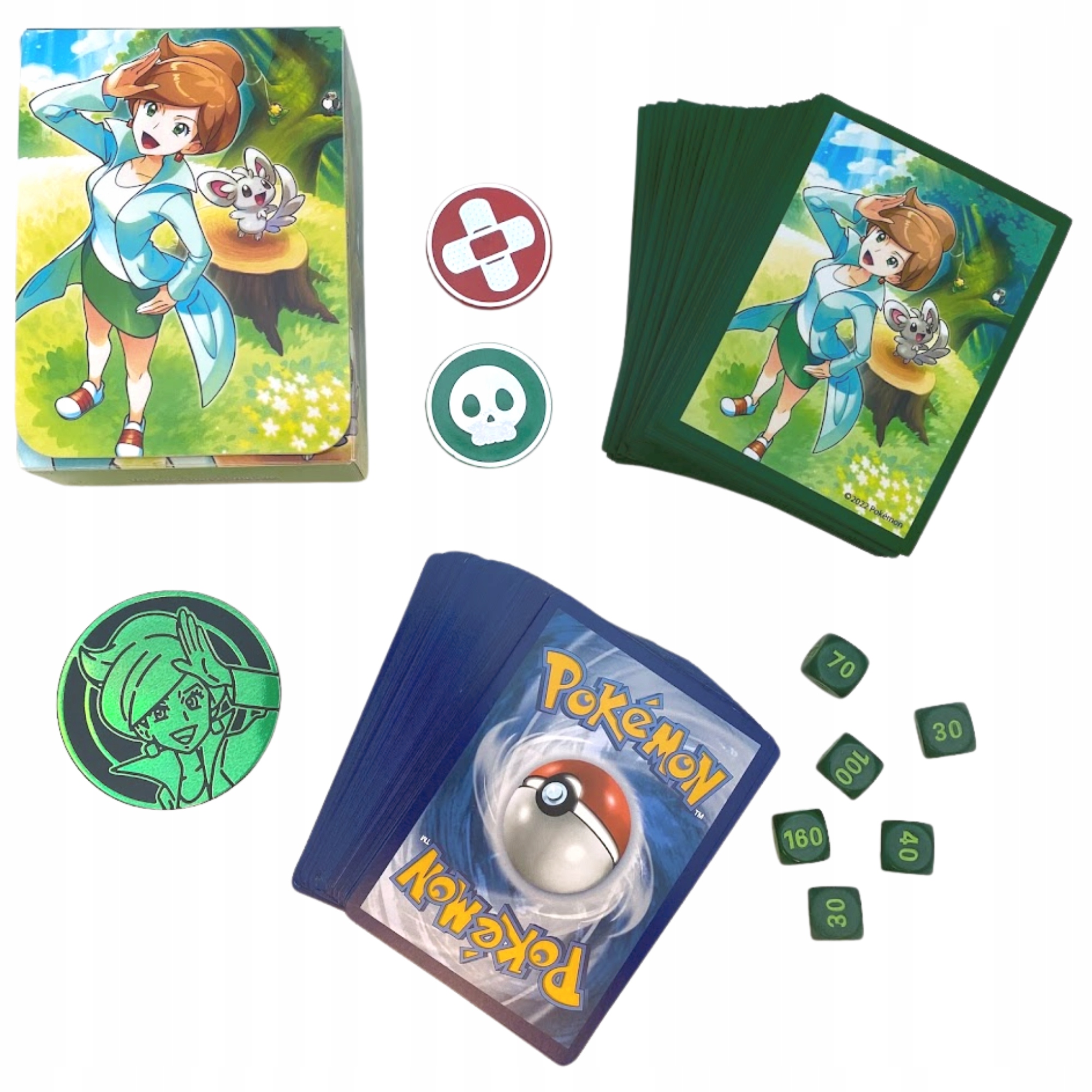 

Pokémon Tcg: zestaw 60 losowych kart akcesoria