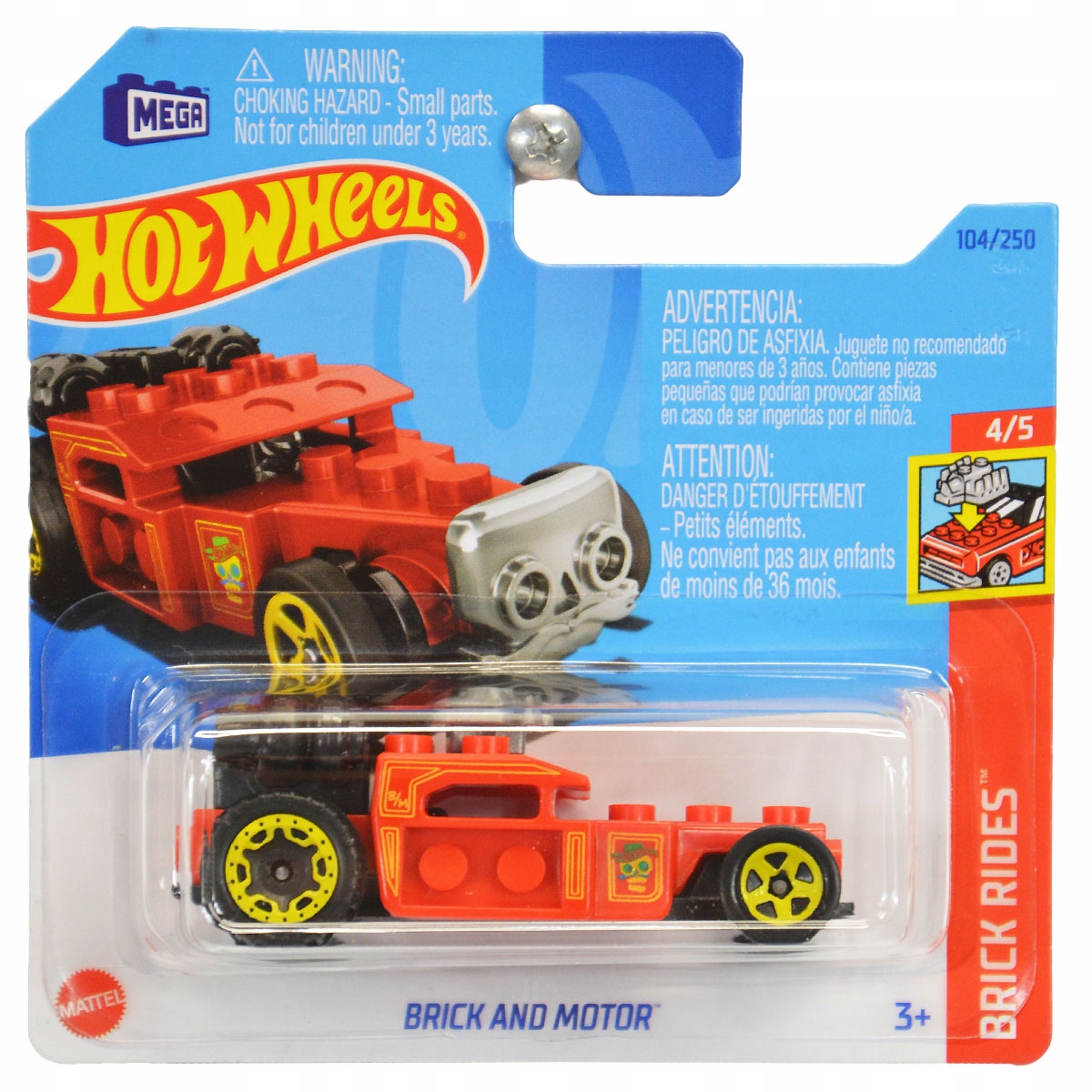 HOT WHEELS BRICK AND MOTOR BRICK RIDES 2023 - porównaj ceny - Allegro.pl