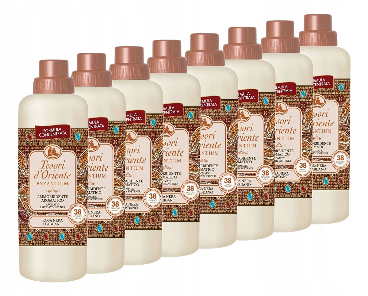Tesori dOriente Byzantium Koncentrát pro oplachování Byzance 38 praní 8x760 Ml
