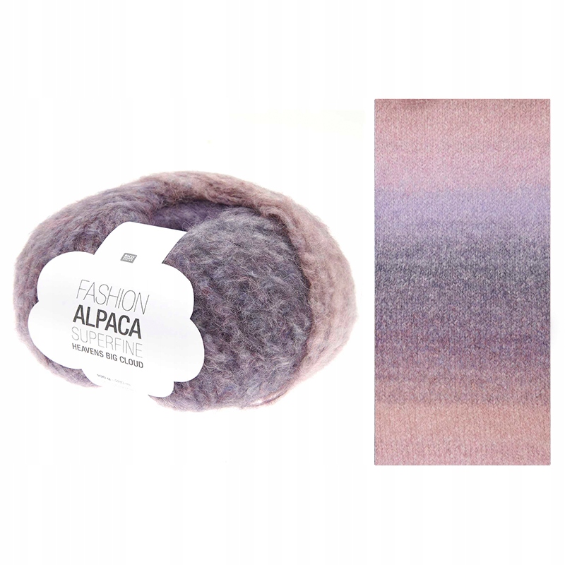 Příze Rico Design Alpaca Superfine Heavens Big Cloud 001 rose violet