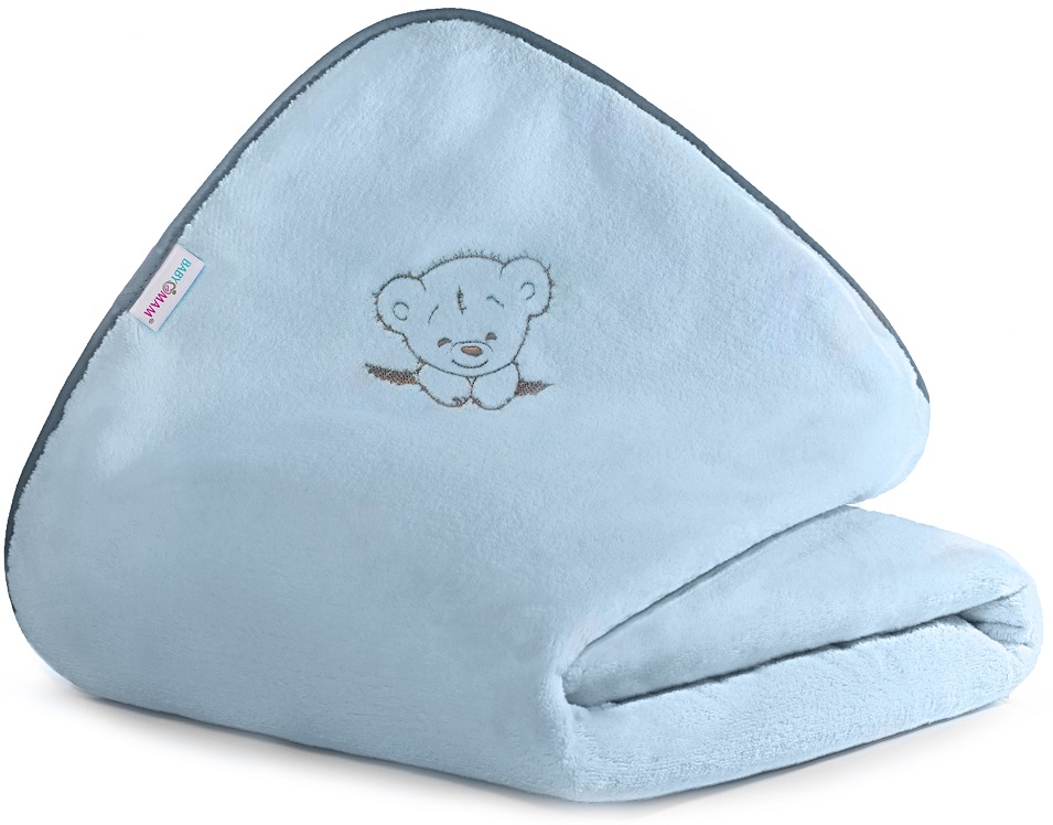 

Babymam Kocyk Pluszowy Haftowany 75x100 Premium