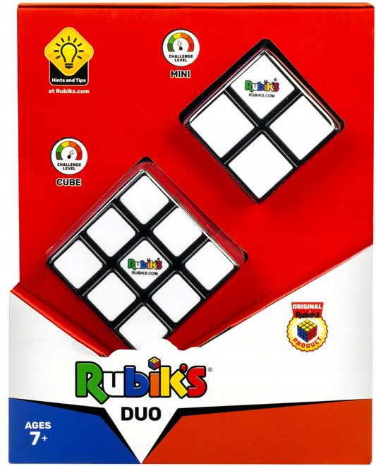 ZESTAW KOSTKA RUBIKA 2X2X2 ORAZ 3X3X3 RUBIKS DUO Marka Kostkoland