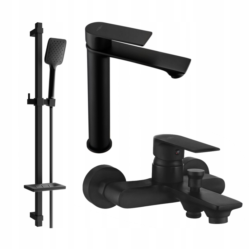 Mexen Royo DQ62 vanová sada, Černá