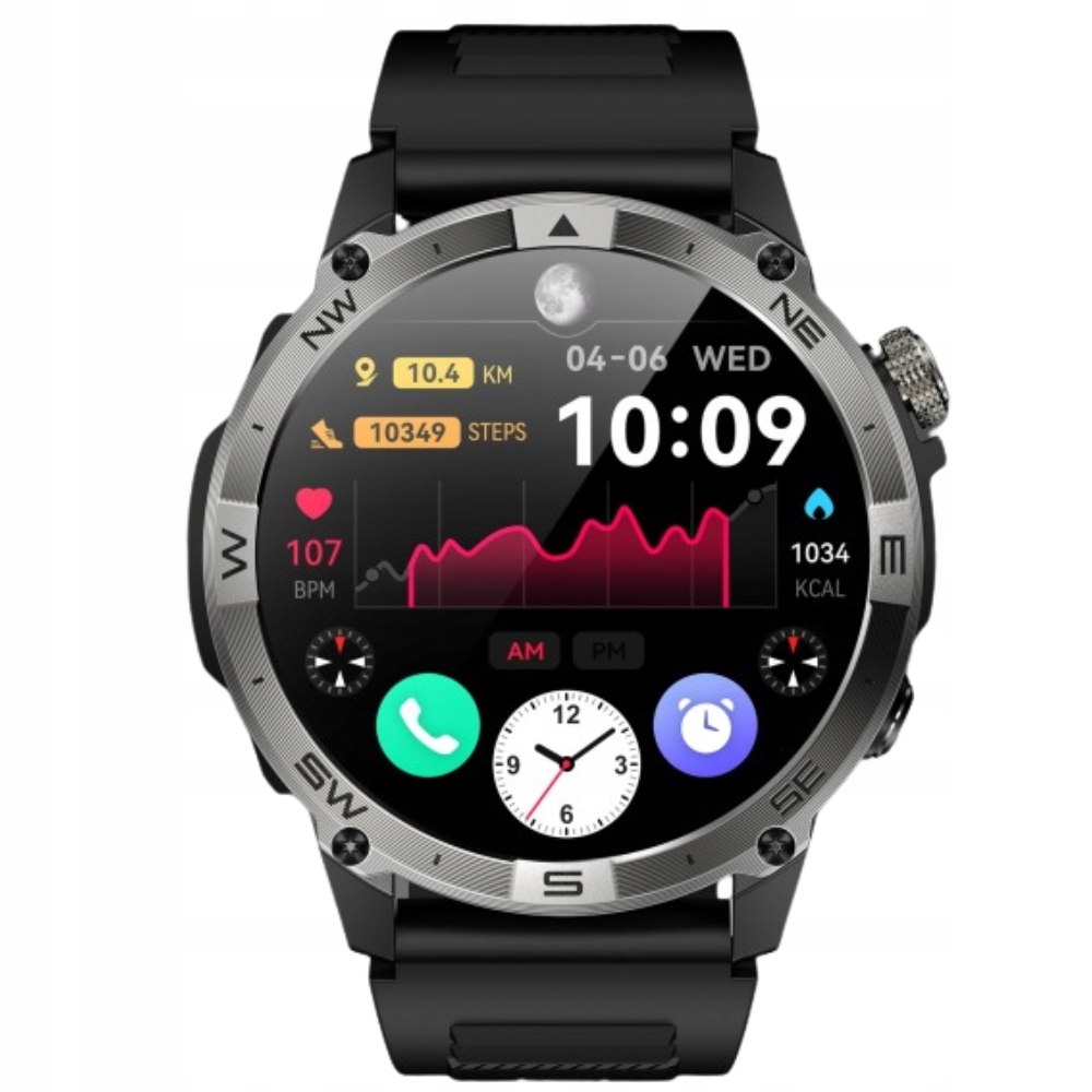 Chytré Hodinky pánské hodinky voděodolné Gps hovory sport Menu Pl