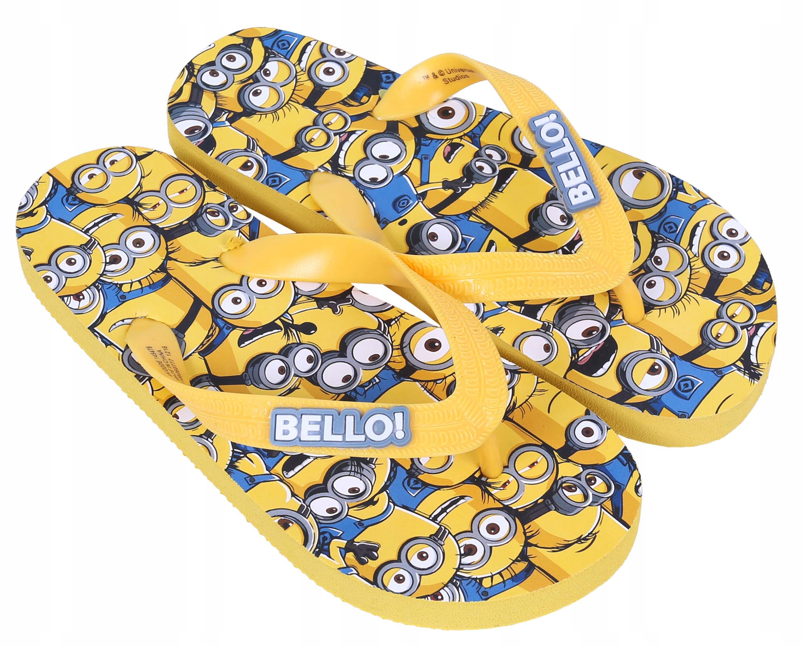 

Żółte japonki Minionki 32