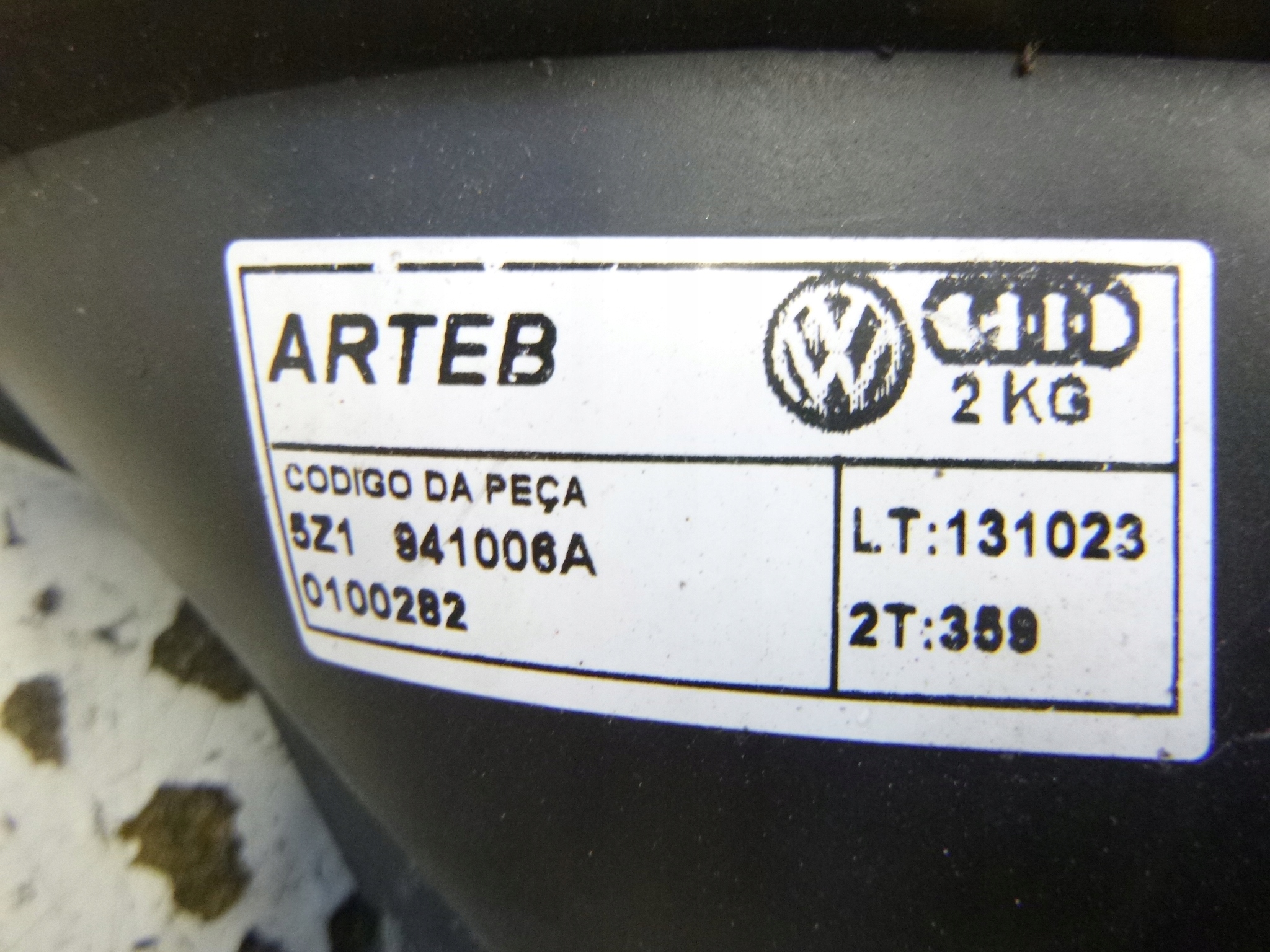 light front right VW Volkswagen Fox 2011r. 5Z1941006A