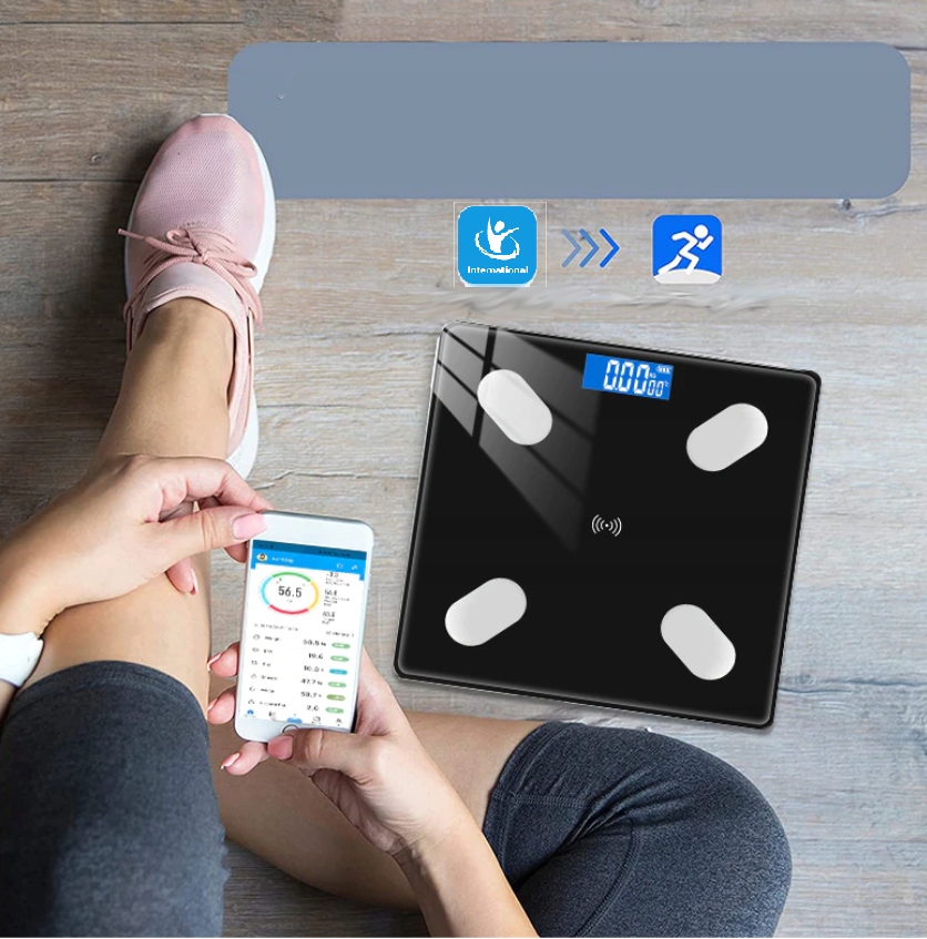 WAGA ŁAZIENKOWA ANALITYCZNA SLIM 180KG SMART SZKLANA ANDROID iOS PRECYZYJNA EAN (GTIN) 9583553089216