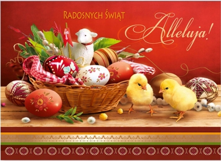 KARNET KARTKA ŚWIĄTECZNA WIELKANOC + KOPERTA 8 szt EAN (GTIN) 5900779710542