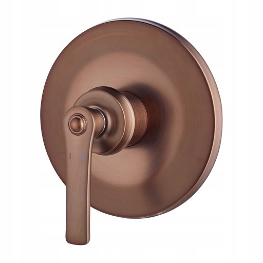 Podomietková Sprchová Batéria Retro Medená