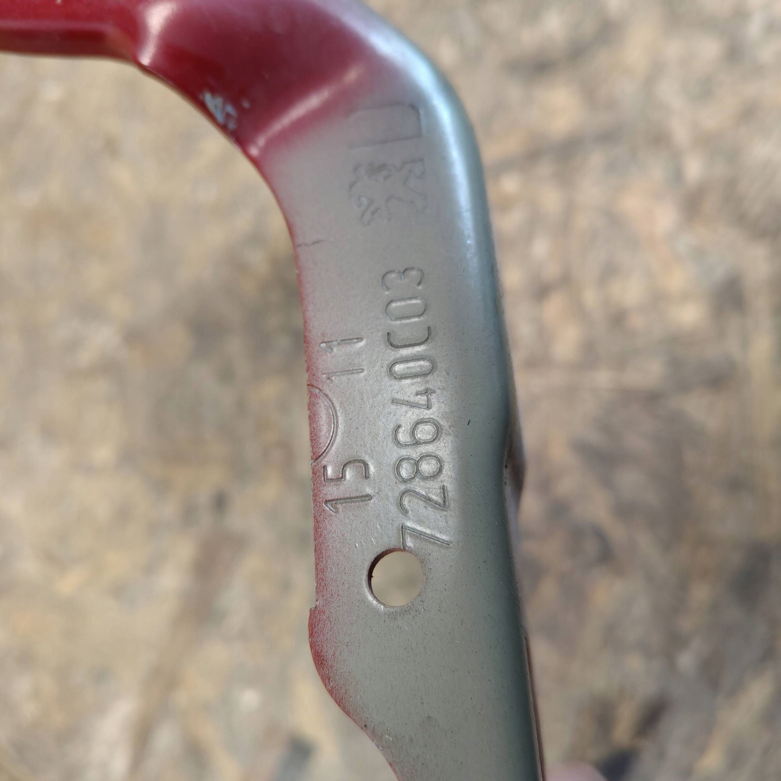 Cerniere cofano Komplet Peugeot 208 e 728654C0