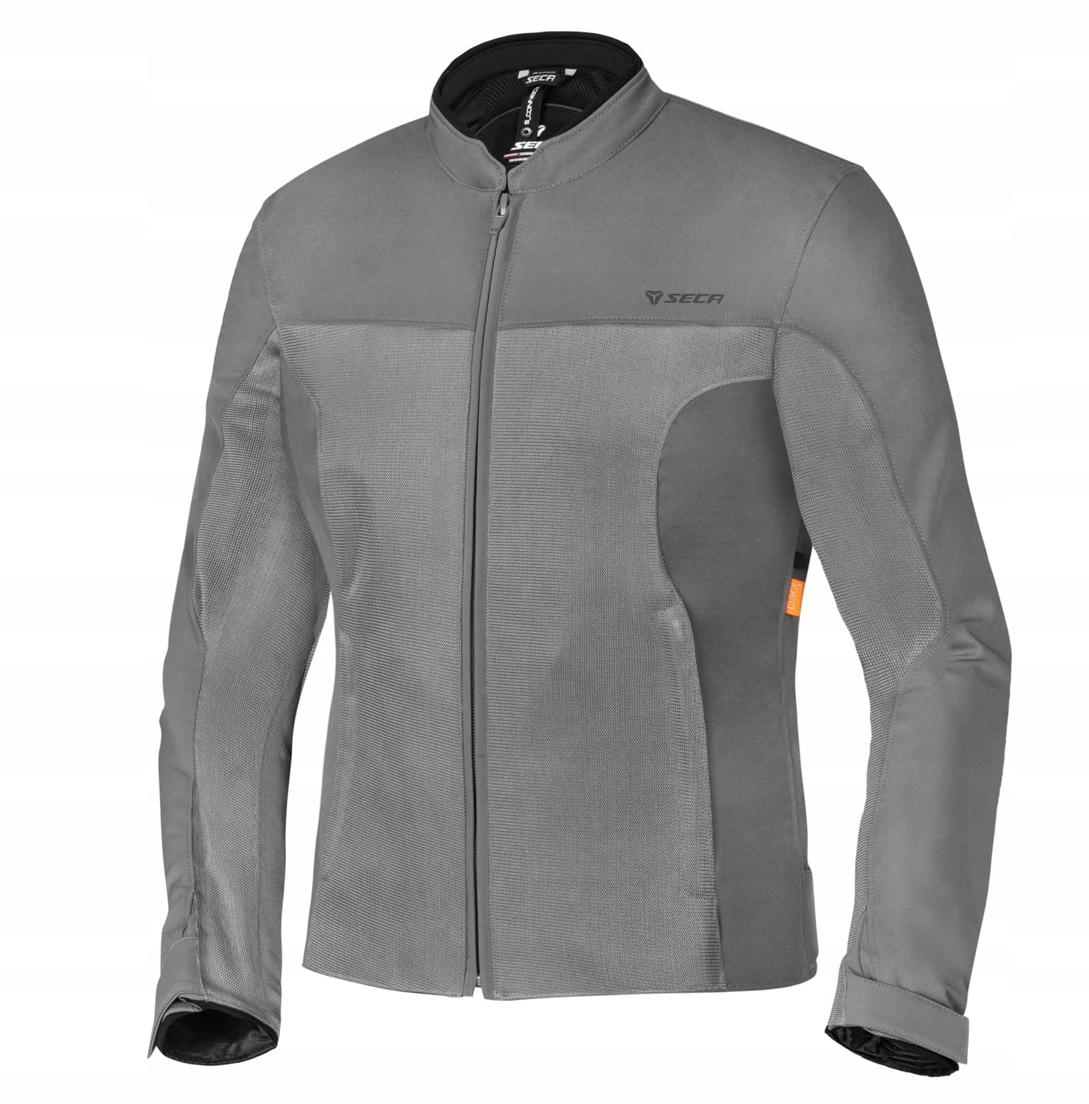 Dámska Textilná Motocyklová Bunda Seca Superlite Lady Šedá Grey