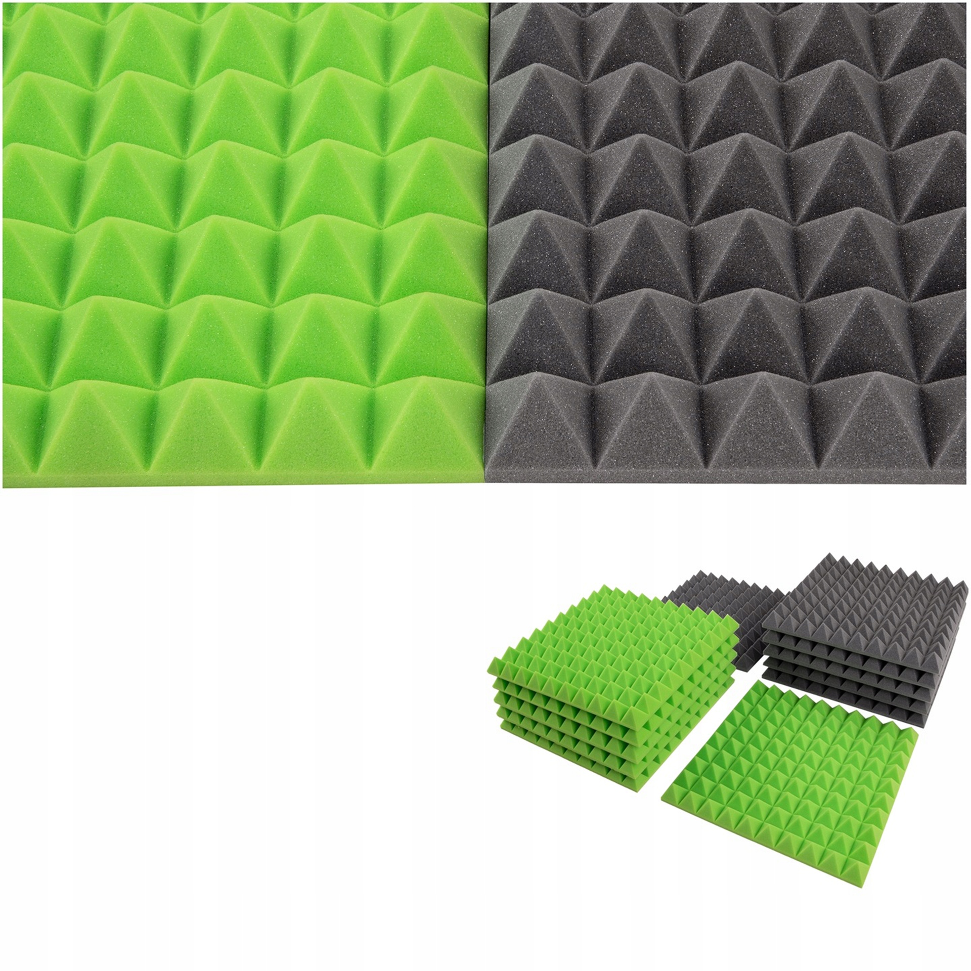 Akustická pěnová podložka Neprachová 5 cm Tlumící houbička do hráčského pokoje