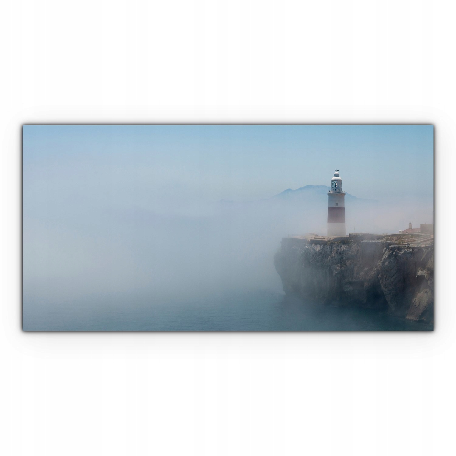 

Obraz Canvas dekoracja 100x50 Latarnia Morska Mgła
